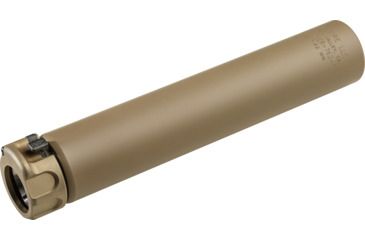 Image of SureFire SOCOM Fast-Attach Suppressor Trainer, .308/7.62x51mm, Machine Gun, Cerakote, Dark Earth, SF-TRAINER-762MG-DE