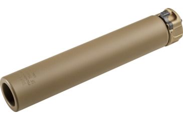 Image of SureFire SOCOM Fast-Attach Suppressor Trainer, .308/7.62x51mm, Machine Gun, Cerakote, Dark Earth, SF-TRAINER-762MG-DE