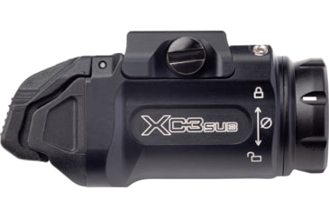 Image of SureFire XC3 SUB 1000 Lumens LED Weapon Light, Lithium-ion Rechargeable, Universal, Black, XC3-SUB-A