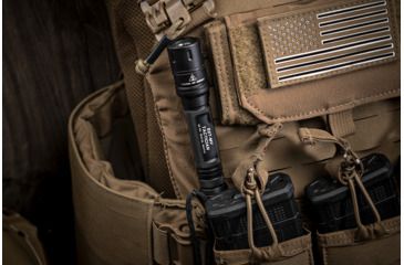 Image of SureFire Tactician LED Flashlight, CR123A, White, 800 Lumens, Black, E2T-MV