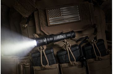 Image of SureFire Tactician LED Flashlight, CR123A, White, 800 Lumens, Black, E2T-MV