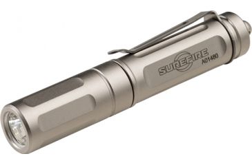Image of SureFire Titan Plus Ultra-Compact Triple Output LED 300 Lumen MaxVision Beam, Nickel-Plated Brass Titan-B