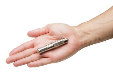 Image of SureFire Titan Plus Ultra-Compact Triple Output LED 300 Lumen MaxVision Beam, Nickel-Plated Brass Titan-B