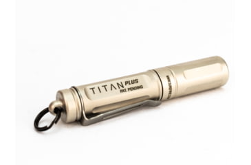 Image of SureFire Titan Plus Ultra Compact Triple Output Flashlight, Brass, TITAN-B