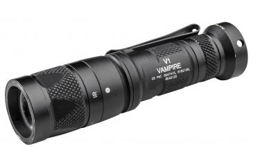 Image of SureFire Vampire, 3 Volt, Dual Output Red 633Nm, Or Ir 850Nm, Alum Type Iii Ano, Clickie Switch, Black, V1-C-BK