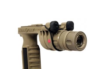 Image of Surefire Vertical Foregrip Vampire 150 Lu. Weapon Light, Tan/Red, White and IR Outut, 120 Mw 194332