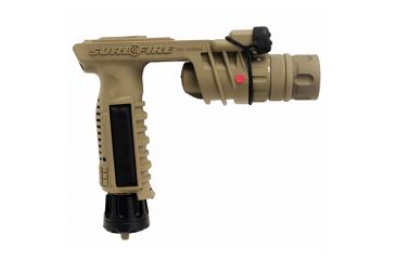 Image of Surefire Vertical Foregrip Vampire 150 Lu. Weapon Light, Tan/Red, White and IR Outut, 120 Mw 194332