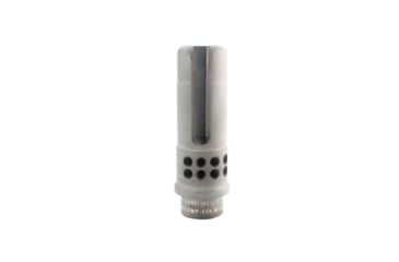 Image of SureFire WARCOMP Flash Hider w/Suppressor Adapter, Ported 3-Prong, HK G36, 5.56, M15x1, Black, WARCOMP-556-M15X1