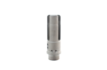 Image of SureFire WARCOMP Flash Hider w/Suppressor Adapter, Ported 3-Prong, HK G36, 5.56, M15x1, Black, WARCOMP-556-M15X1