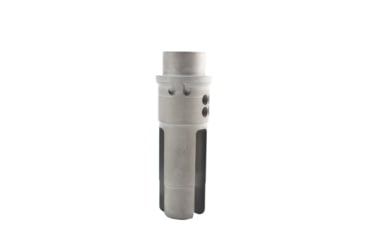 Image of SureFire WARCOMP Flash Hider w/Suppressor Adapter, Ported 3-Prong, HK G36, 5.56, M15x1, Black, WARCOMP-556-M15X1