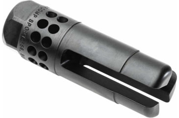 Image of SureFire Warcomp Sport Flash Hider, 762-5/8-24, Black, WARCOMP-SPORT-762-5/8-24