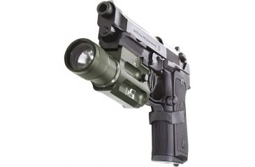 Image of SureFire Military Weaponlight on Beretta Pistol