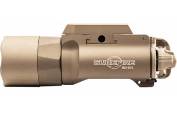 Image of SureFire X300 Turbo Series High-Candela LED Thumb Screw Rail Mount Handgun Weapon Light, Tan, X300T-B-TN