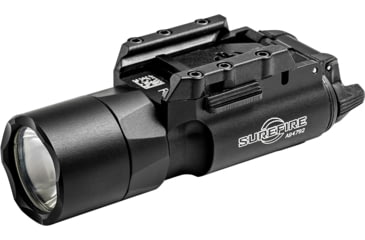 Image of SureFire X300 Ultra LED WeaponLight, 600 Lumens, 1.25 hours Battery Life, for Hand/Long Gun, Black, Stainless, X300U-B-600