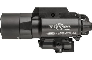 Image of SureFire X400 Ultra Flashlight, CR123A, Red, 1000 Lumens, Black, X400U-A-RD