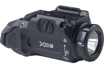 Image of SureFire XC3-B Single Cell, LED, Dual Fuel, Compact Pistol Light, 1X RCR123, 1000 Lumen, 7200 Candela, Black, XC3-B