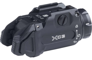 Image of SureFire XC3-B Single Cell, LED, Dual Fuel, Compact Pistol Light, 1X RCR123, 1000 Lumen, 7200 Candela, Black, XC3-B