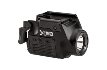 Image of SureFire XSC Micro-Compact 350 Lumens Pistol Light , Glock Slimline G43X and G48 with Accessory Rail, White Light, Hard Anodized Black, XSC-A