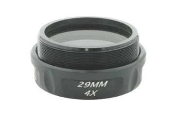 Image of SureLoc Lens Center Drilled 29mm 4x, Clear 88091