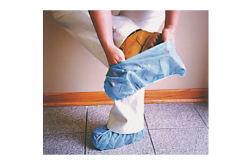 Image of Surface Shields Cloth Shoe Covers 10 Pairs, 022-SC3001PB