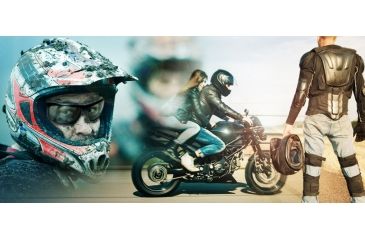 Image of Survival Optics Gripz Riders Mongoose Sunglasses in Use
