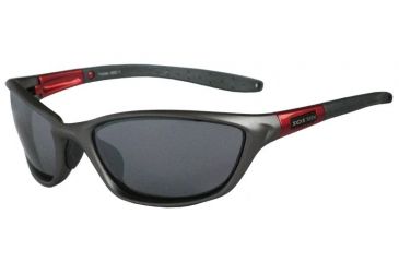 Image of Survival Optics Tech Frontier Sunglasses - Black Frame w/ Smoke Lens 6021