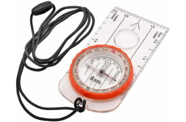 Image of Survive Outdoors Longer Deluxe Map Compass Edit Actions, Clear, 0140-0028