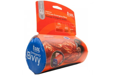 Image of Survive Outdoors Longer Emergency Bivvy Orange, 84X60in, XL, 0140-1139