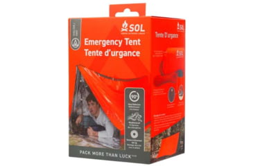 Image of Survive Outdoors Longer Emergency Tent, Orange, 0140-1226