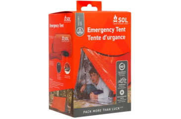Image of Survive Outdoors Longer Emergency Tent, Orange, 0140-1226