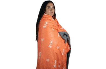 Image of Survive Outdoors Longer Escape Insulated Blanket, Orange, 0140-2001