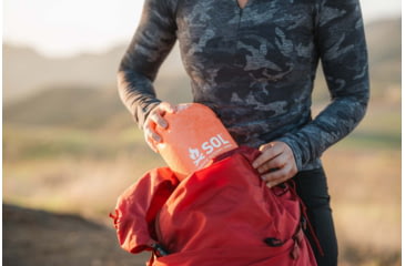 Image of Survive Outdoors Longer Escape Insulated Blanket, Orange, 0140-2001