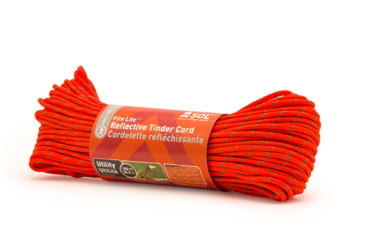 Image of Survive Outdoors Longer Fire Lite Utility Reflective Tinder Cord, 100 ft, 0140-1736