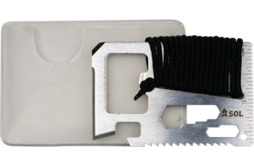 Image of Survive Outdoors Longer PackIt Card Tool, Silver, 0140-0004