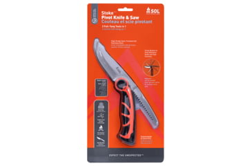 Image of Survive Outdoors Longer Stoke Pivot Knife and Saw, 0140-1018
