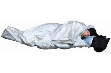 Image of Survive Outdoors Longer Thermal Bivvy w/ Rescue Whistle, Orange, 0140-1221