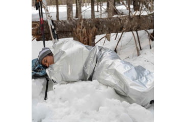 Image of Survive Outdoors Longer Thermal Bivvy w/ Rescue Whistle, Orange, 0140-1221