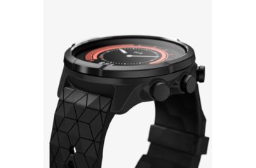 Image of Suunto 9 Baro Watch, Titanium Case, Black Silicone Strap SS050145000