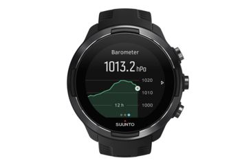 Image of Suunto 9 G1 Baro Durable Multisport GPS Watch, Black, w/o Smart Sensor and Heart Rate Belt SS050019000