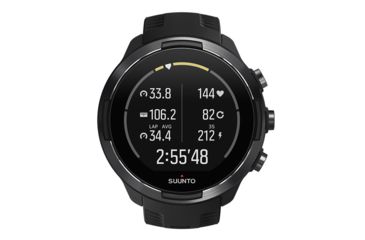 Image of Suunto 9 G1 Baro Durable Multisport GPS Watch, Black, w/o Smart Sensor and Heart Rate Belt SS050019000