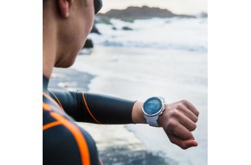 Image of Suunto 9 G1 Baro Durable Multisport GPS Watch, White, w/o Smart Sensor and Heart Rate Belt SS050021000
