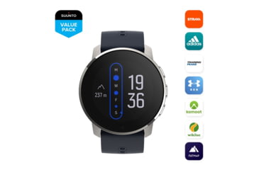 Image of Suunto 9 Peak Watches, Blue Titanium, SS050520000