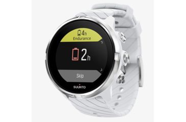 Image of Suunto 9 Watches, Stainless Steel Case/ White Silicone Strap SS050143000