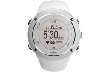 Image of Suunto Ambit2 S White GPS Watch w/ Heart Rate Strap SS020552000