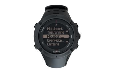 Image of Suunto Ambit3 Peak Watch w/ Barometer and Compass, Black, Altitude Function SS020677000