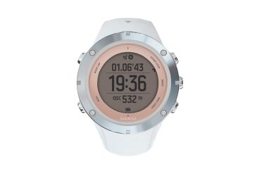 Image of Suunto Ambit3 Sport Watch w/ GPS, Compass, and Heart Rate Function, Sapphire/White SS020675000