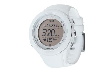 Image of Suunto Ambit3 Sport Watch w/ GPS, Compass, and Heart Rate Function, White SS020683000