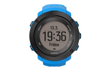 Image of Suunto Ambit3 Vertical GPS Watch with Heart Rate Monitor, Blue, SS021968000