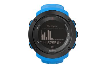 Image of Suunto Ambit3 Vertical GPS Watch with Heart Rate Monitor, Blue, SS021968000