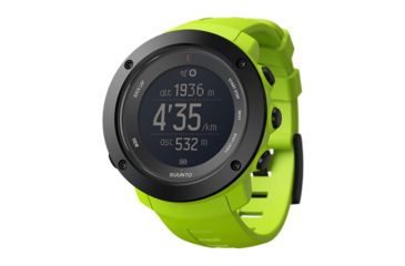 Image of Suunto Ambit3 Vertical GPS Watch with Heart Rate Monitor, Lime, SS021970000